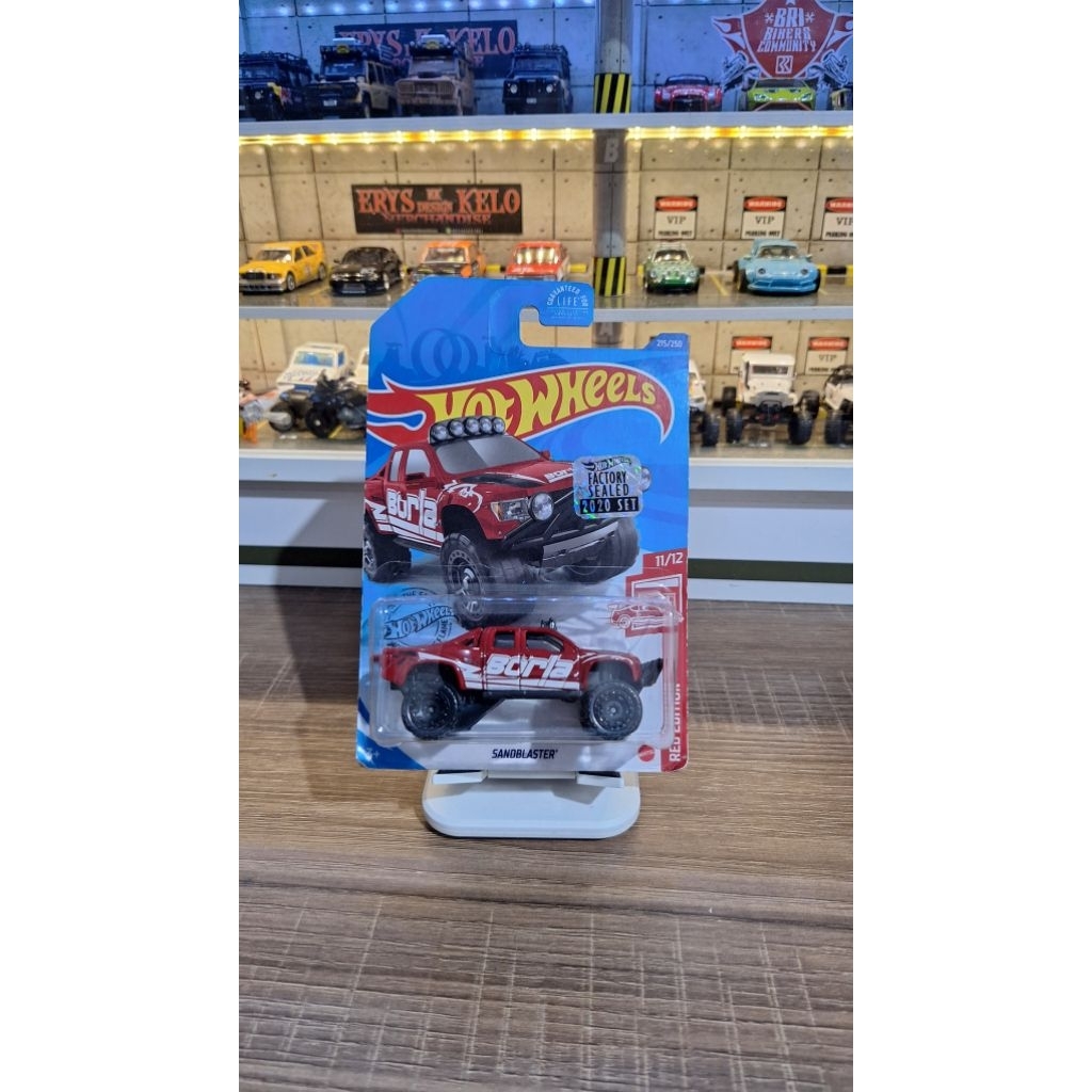Hot Wheels Sandblaster Factory Sealed - Red Edition