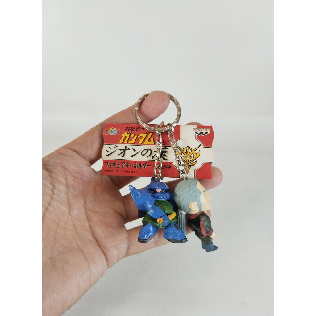 keychain figure SD banpresto gundam gelgoog & anavel gato - KC4