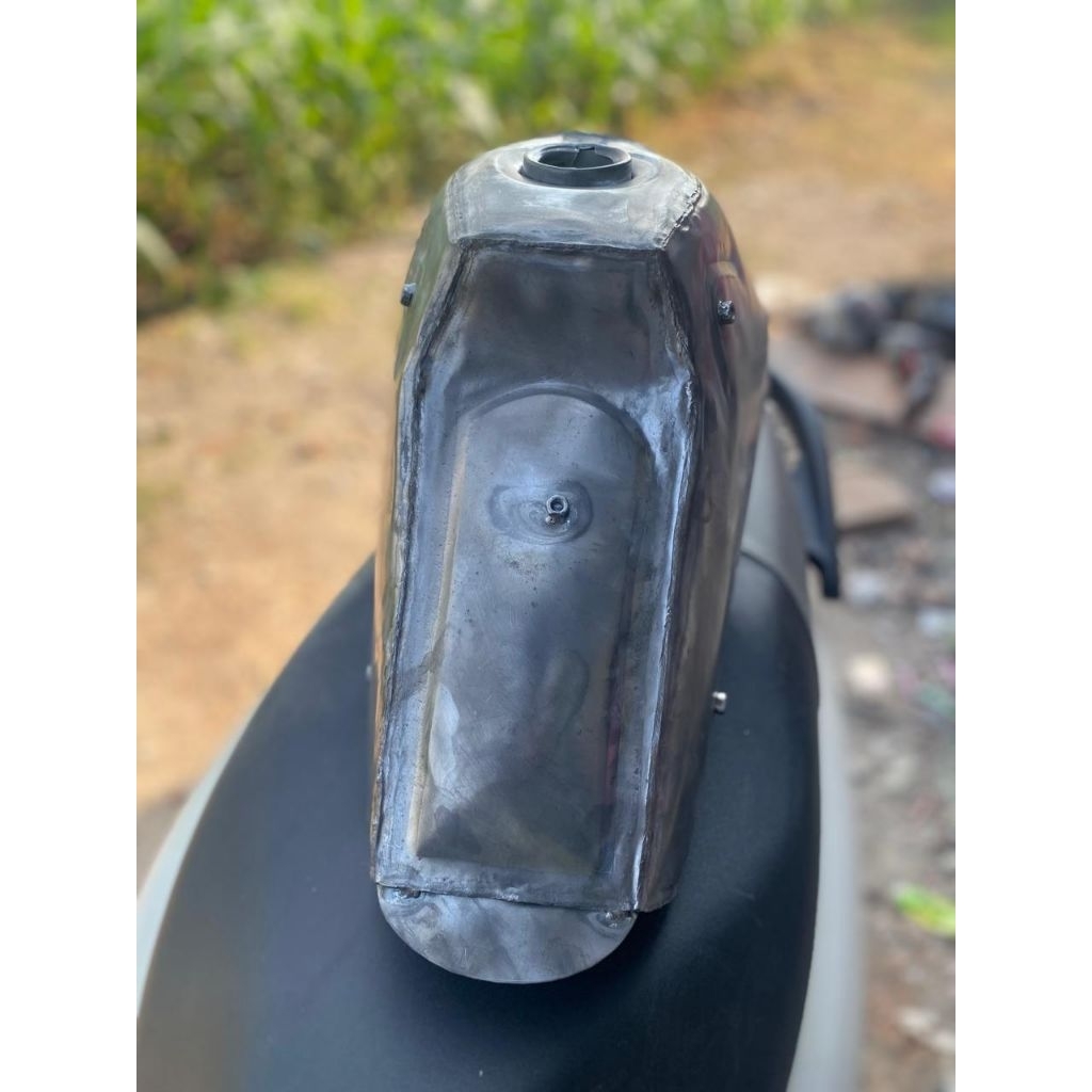 Tangki Crf Rangka MP Karbu Presisi Tangk iCRF Rangka Megapro Monoshock Karbu Original Bahan Plat Bes