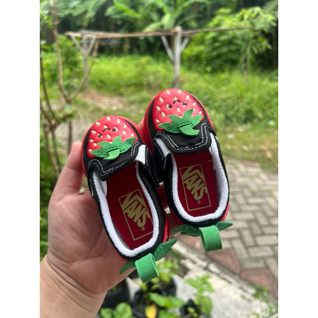 Vans Kids Slip On V Berry Preloved