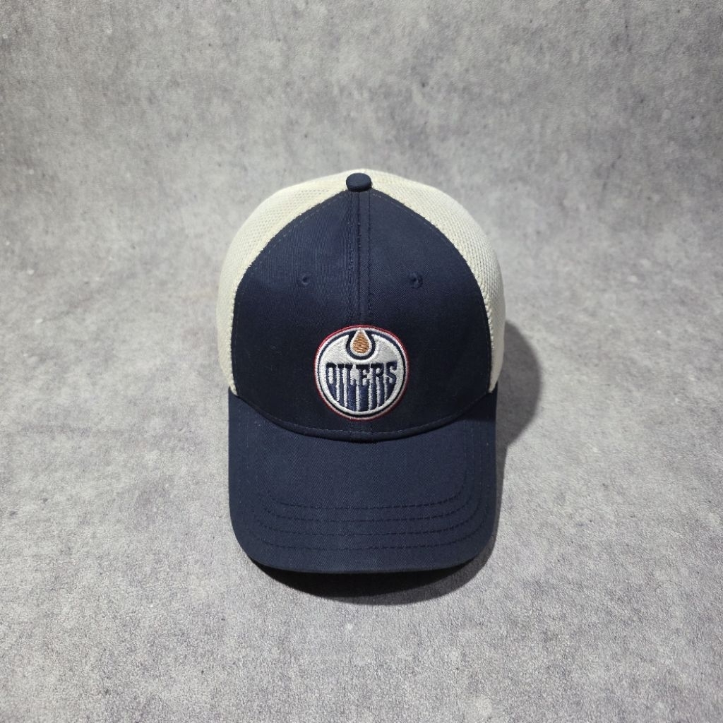 TOPI EDMONTON OILERS FITTED CAPS BY AMERICAN NEEDLE