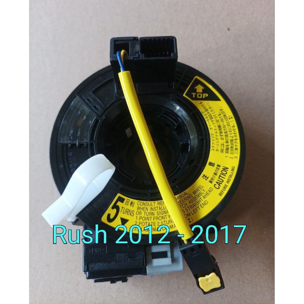 kabel spiral klakson fleksibel stir Rush 2012 - 2017