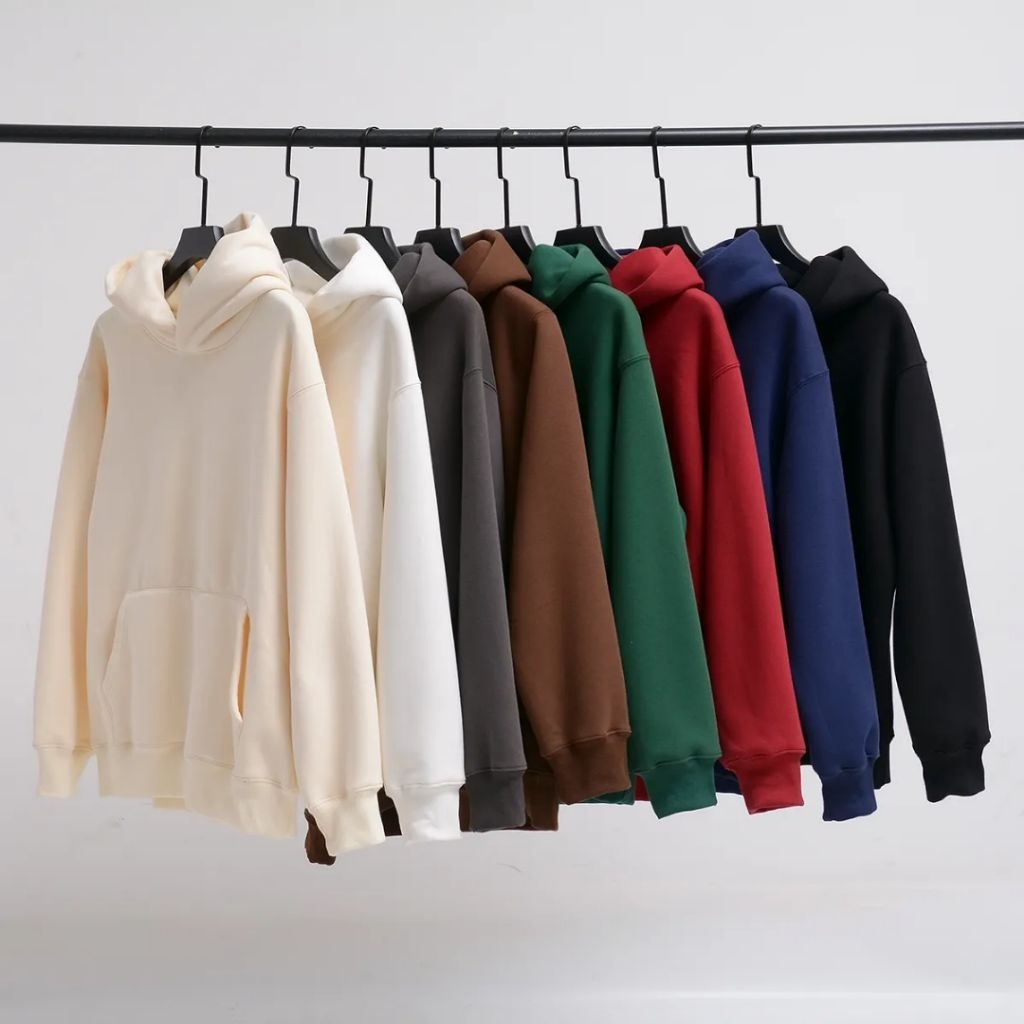 HOODIE POLOS BAHAN TEBAL / SWEATER POLOS