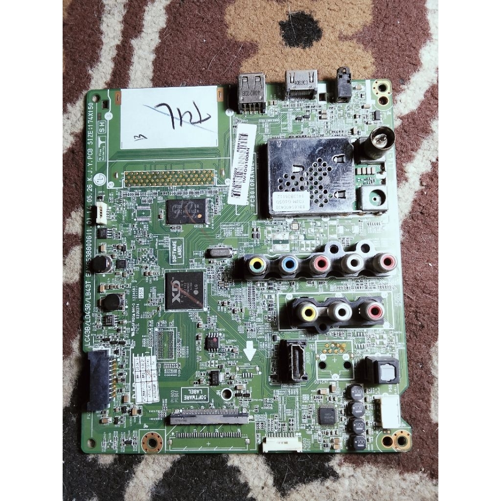 MB MAINBOADR MODUL MOBO MESIN TV LG 47LB561T 49LB561T 50LB561T 47LB561 49LB561 50LB561