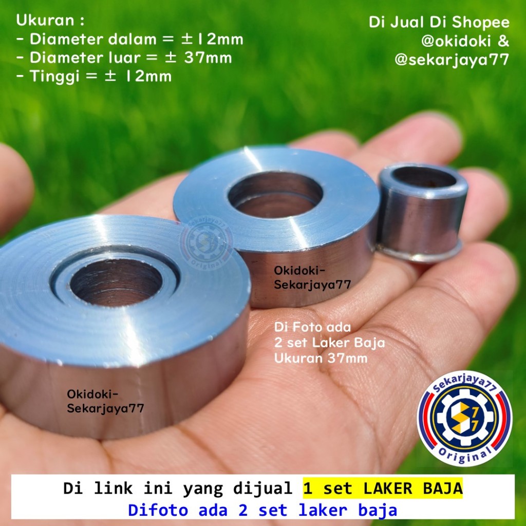 Sparepart Alat Tekuk Besi Beton Begel 4 6 8 10 mm Laker Bearing Baja Dibubut SPOK0410c01