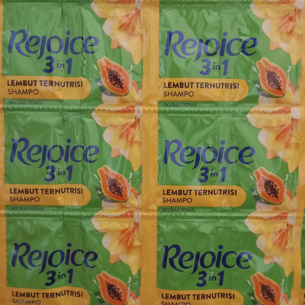 36 SACHET REJOICE 3IN1 1000 LEMBUT TERNUTRISI TWIN PACK (SHAMPO)