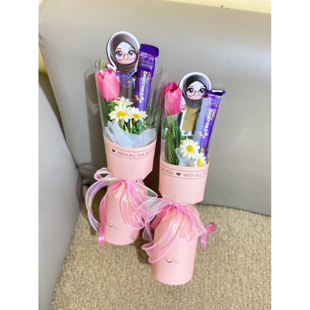 Ready Buket Hari Guru Medan | Buket Bunga Coklat | Buket medan | Buket Bunga