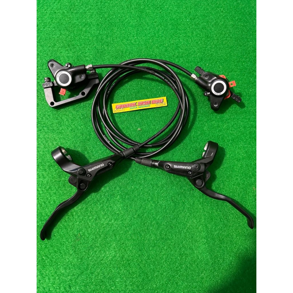 brakeset hidrolis shimano Original