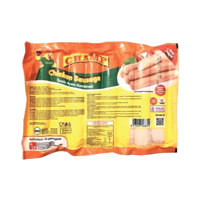 Champ Sosis Ayam 500g - Sosis Champ Favorit