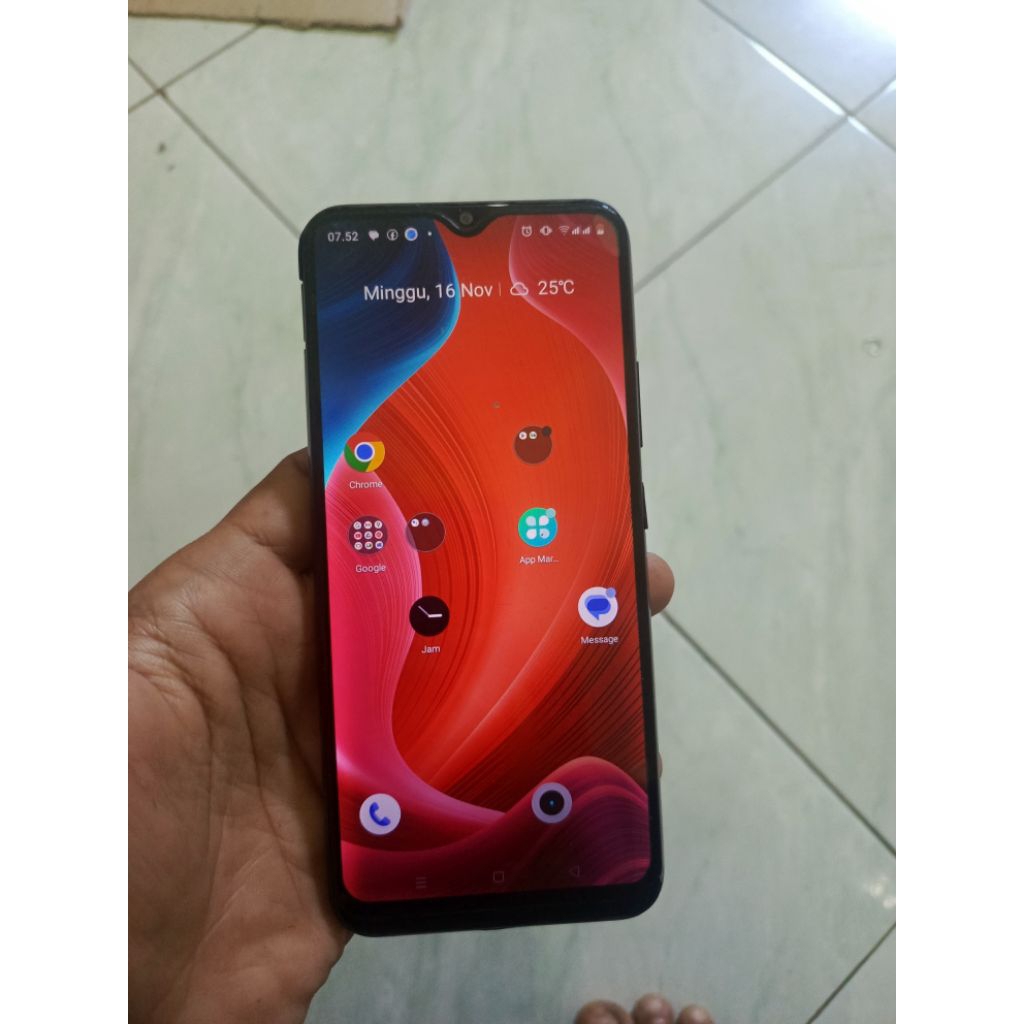 HP realme c21y RAM 4/64 internal kondisi normal