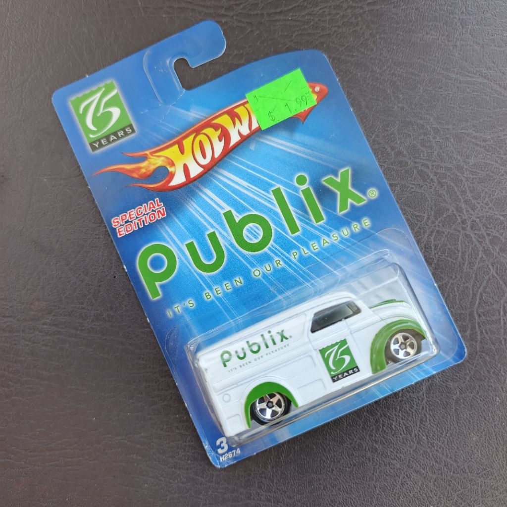 Hot Wheels Publix Exclusive Dairy Delivery Putih White