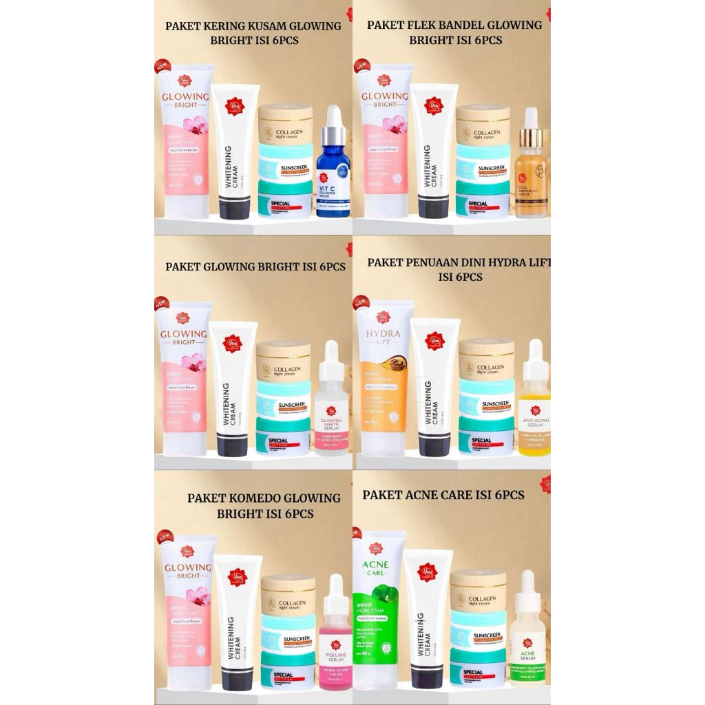 VIVA 6IN1 PAKET VIVA SKINCARE BASIC 100% ORIGINAL