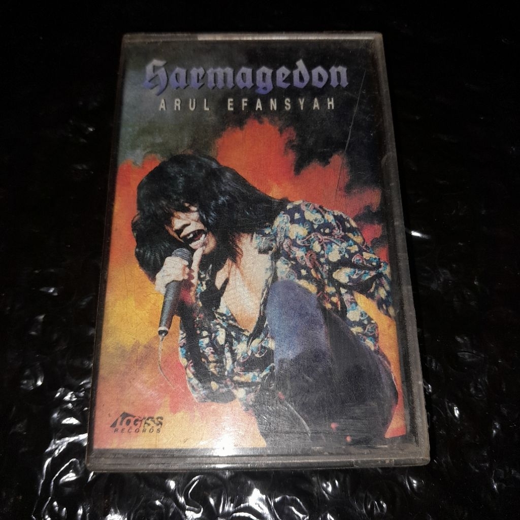 kaset pita arul efansyah harmagedon (voc. power metal)