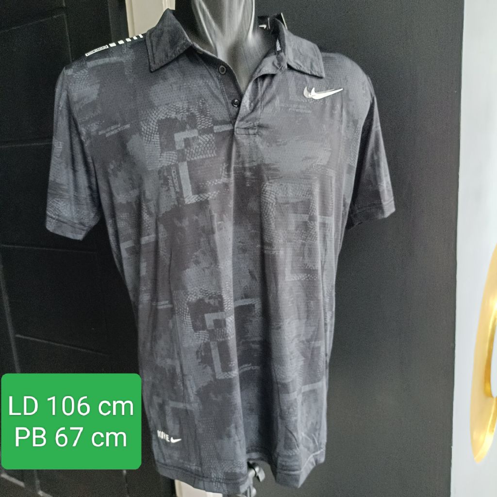 Kaos kerah kaos polo dry fit kaos sepeda dri fit  kaos dry fit kaus kerah kaos olahraga hitam size X