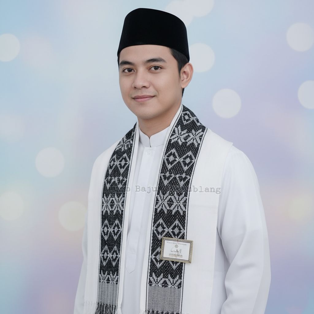 SORBAN PUTIH MURAH/ OLEH OLEH HAJI UMROH/ MOTIF SONGKET/POLOS/JAGUNG PREMIUM