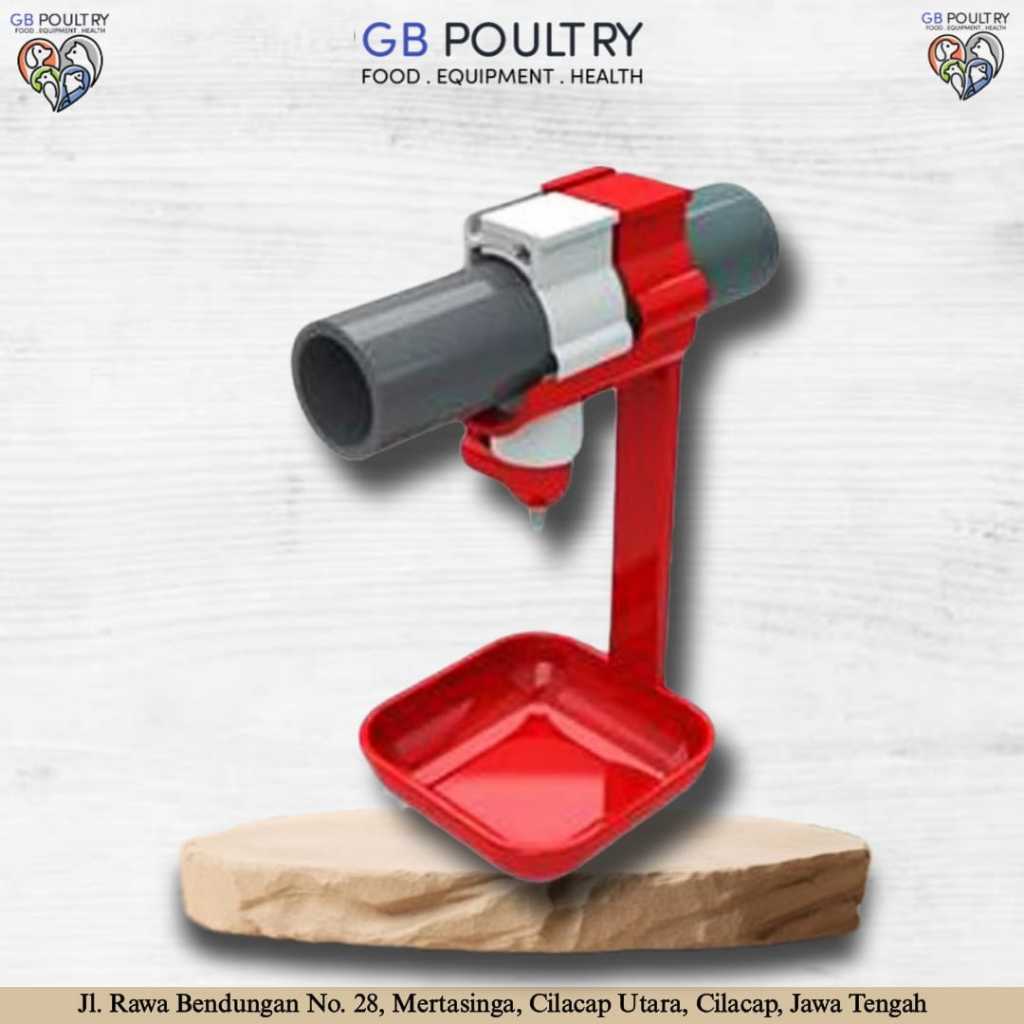 Nipple drinker 360 clamp cup ayam broiler layer Niple Nipel Nepel Cup Medion