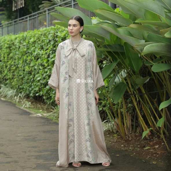 BATIK HUZA - KAFTAN BATIK WANITA KAFTAN FABEESHA