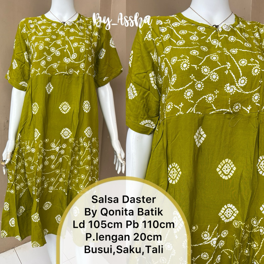 Daster Batik Qonita Pekalongan Salsa Busui