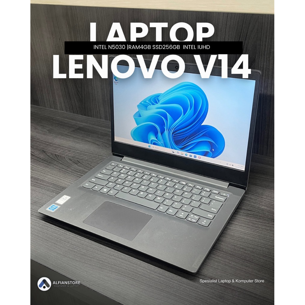 LAPTOP LENOVO V14 INTEL N5030 RAM4GB SSD256GB