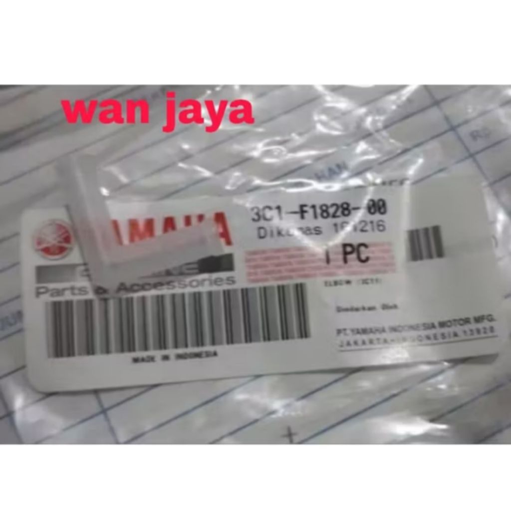 selang elbow siku L cadangan air radiator Vixion asli original YGP