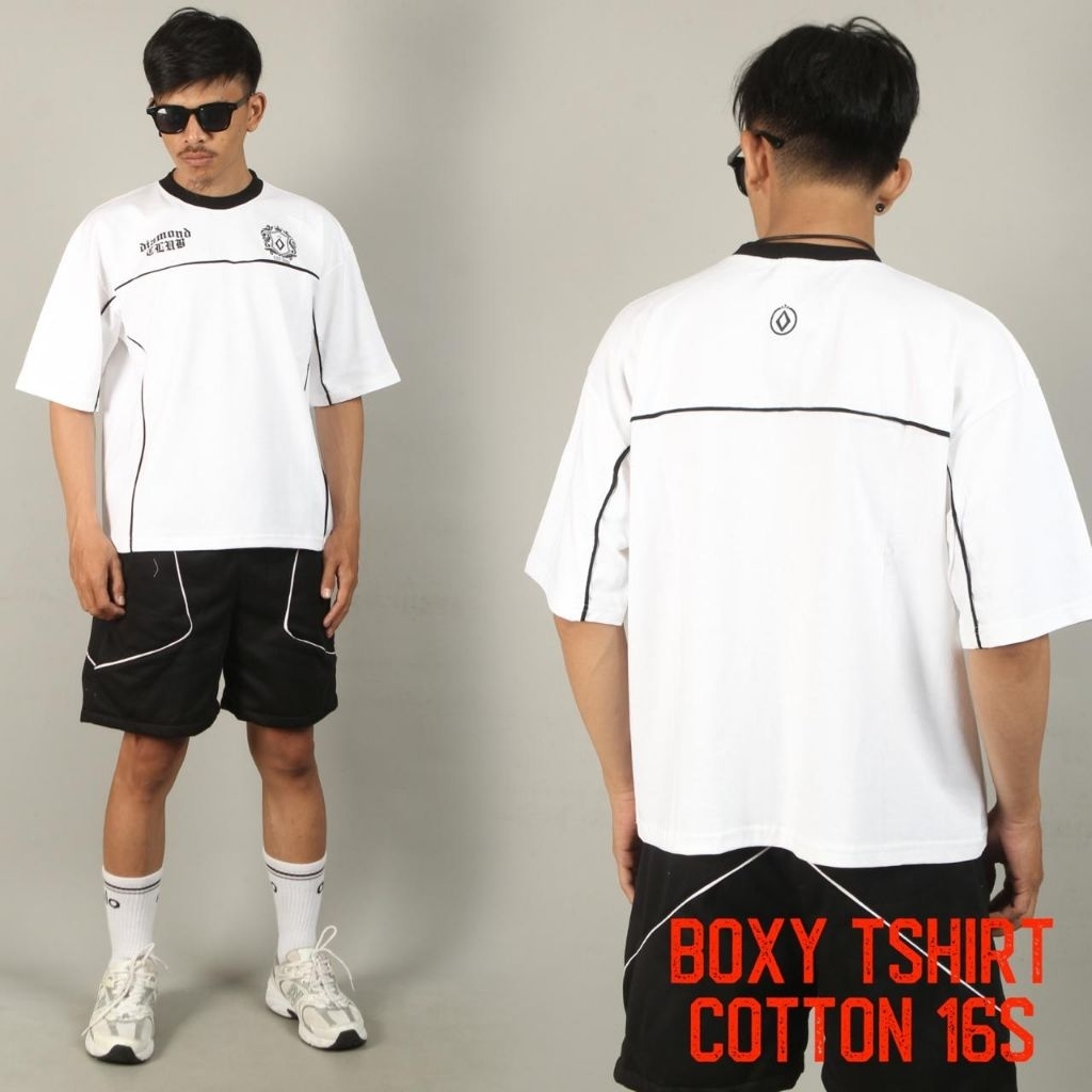 LUMO.LTD TERBARU "KS-BXY APL 2-WH" KAOS TSHIRT HOOPS BANJARMASIN