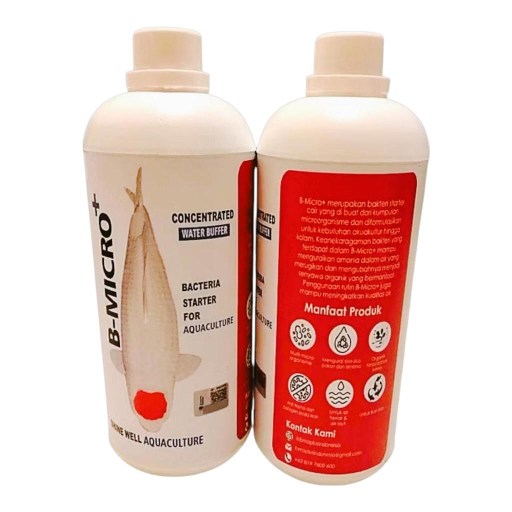 BMICRO+ 1 L ISI ULANG PROBIOTIK KOI BACTERI STARTER KOLAM KOI