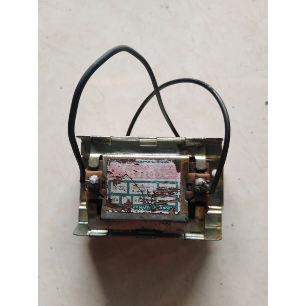 trafo ballast lampu TL 20 watt ori