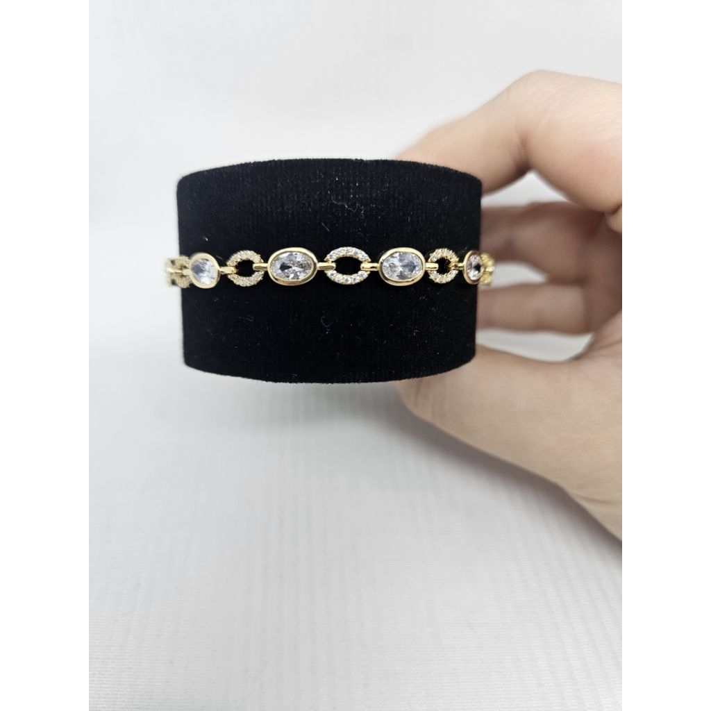 Gelang Silver Kuning S925