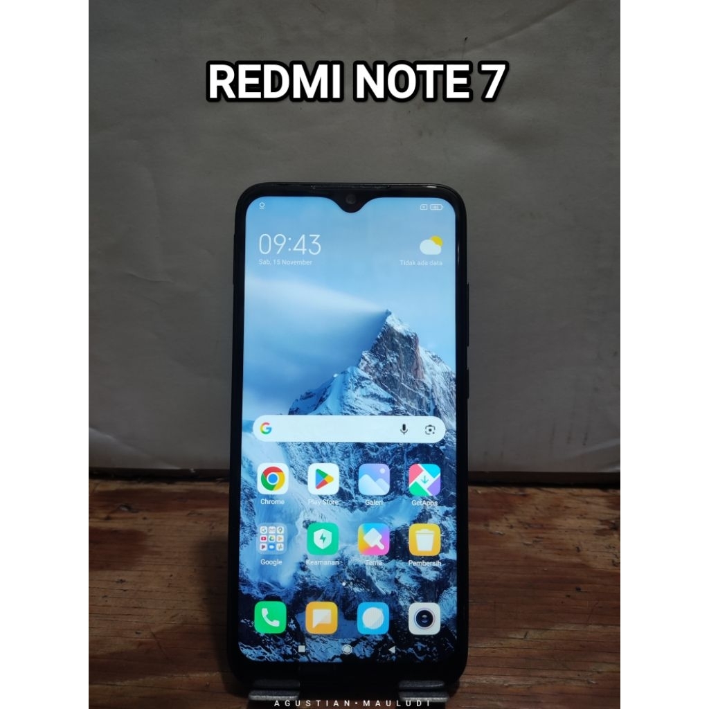 XIAOMI REDMI NOTE 7 3/32 GB DUAL SIM 4G LTE SECOND NORMAL SIAP PAKAI