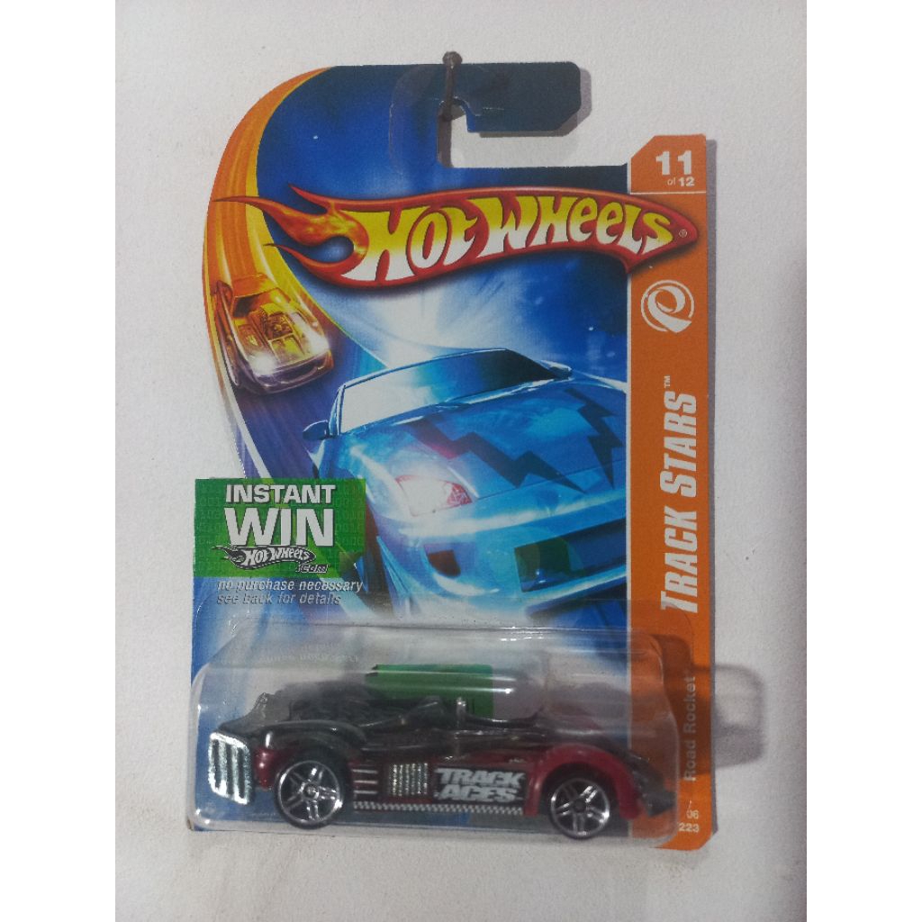 hotwheels track aces merah hitam