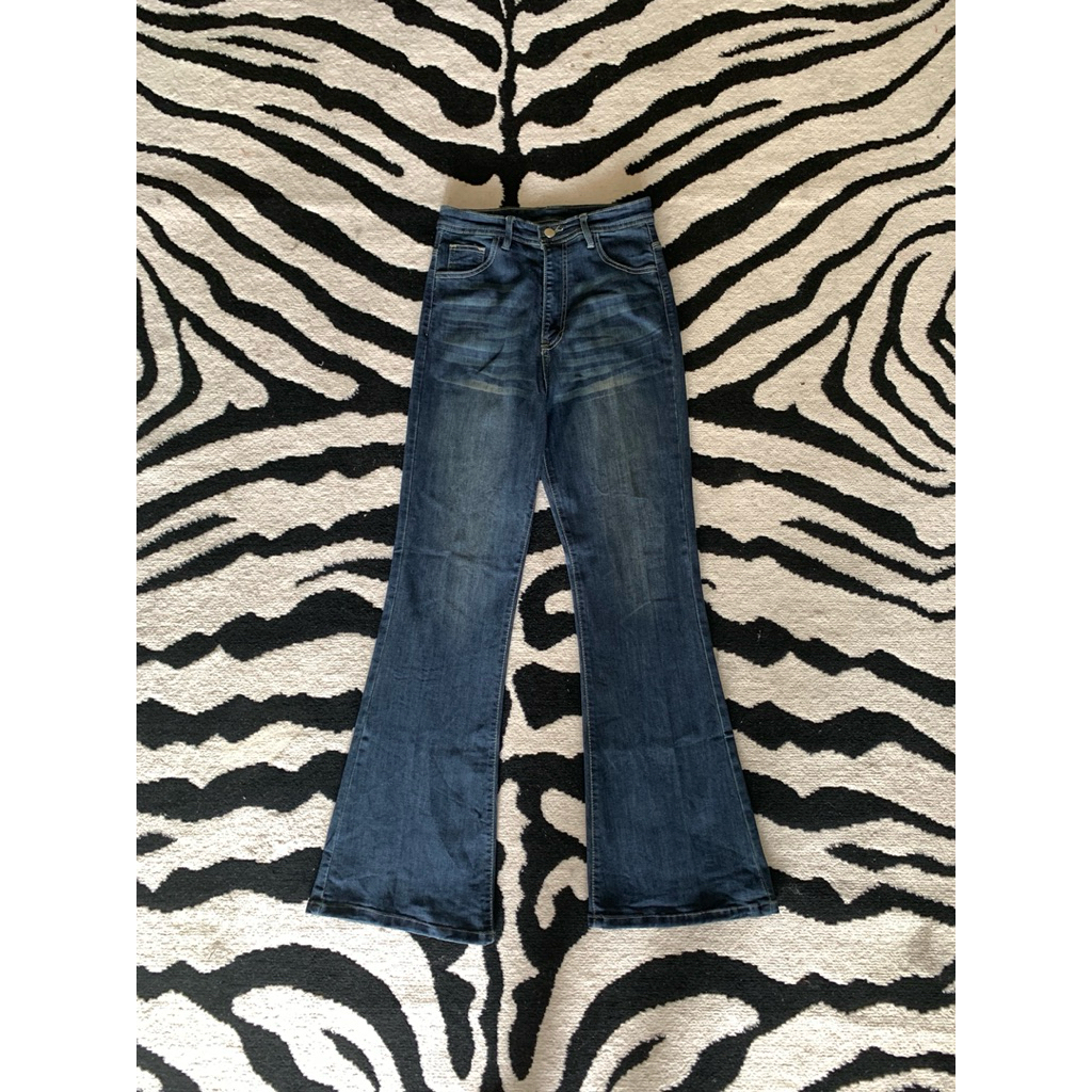 PRELOVED Ladouce Victoria High Waist Cutbray Jeans