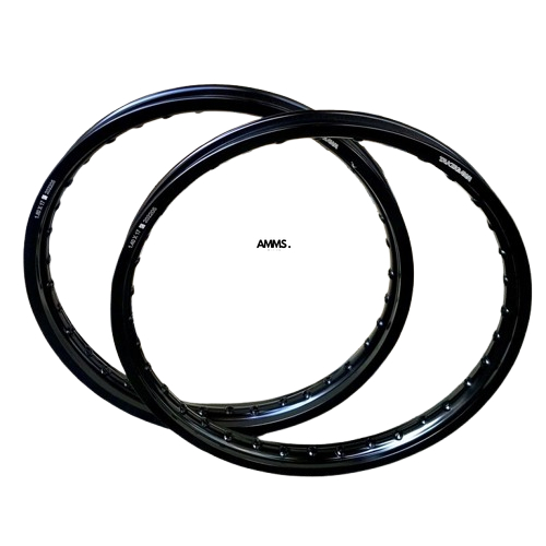 SEPASANG / SATUAN VELG TAKEGAWA UK.140/16 RING 17 HITAM