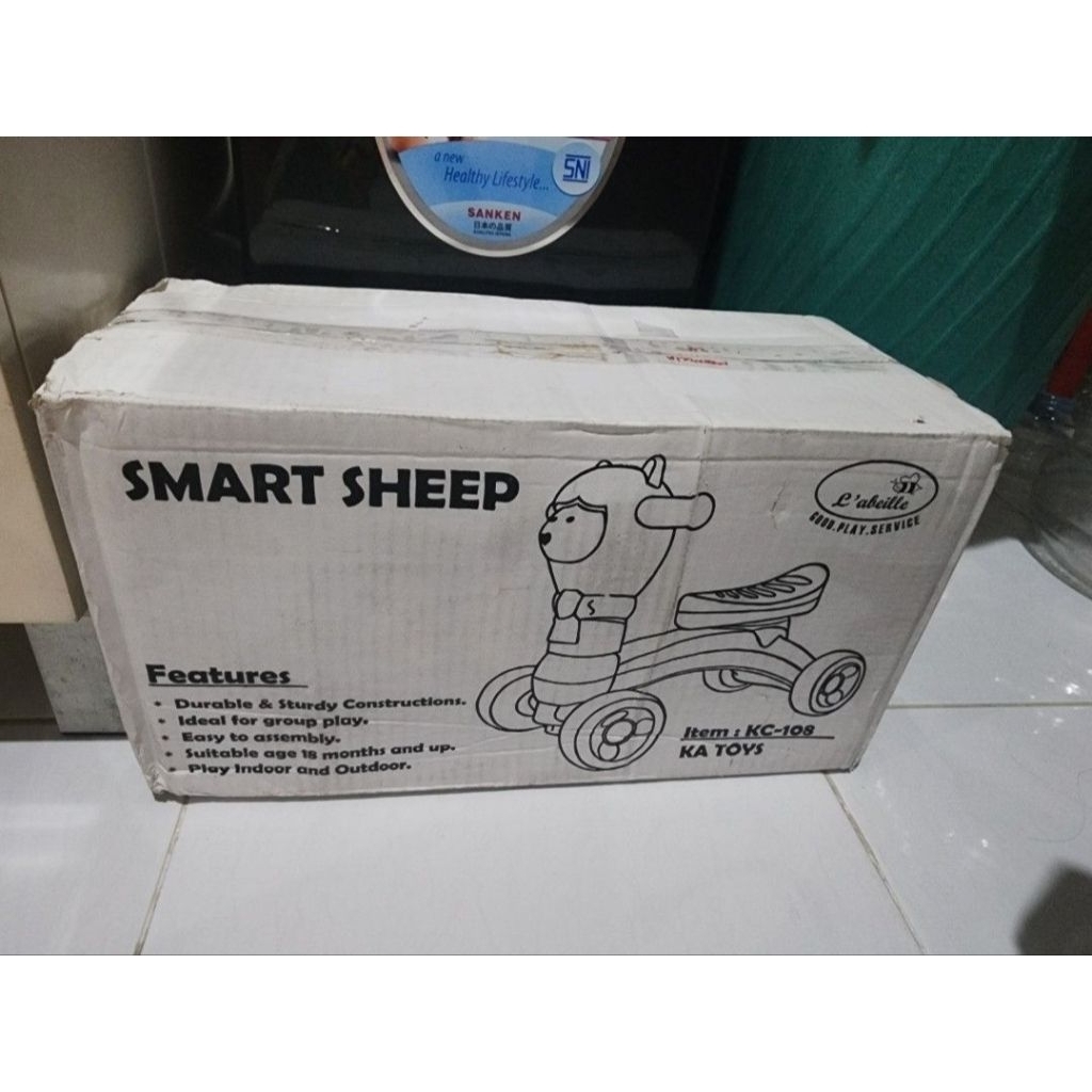 sepeda dorong , mobil dorong , kuda kuda an anak , mobil mobilan segel baru hadiah kado anak..