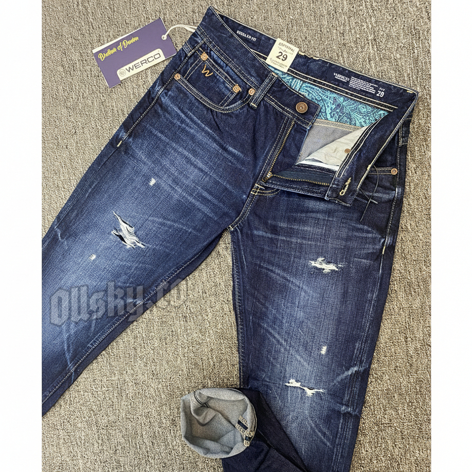 Celana Sobek werco | celana panjang pria | brand lokal original