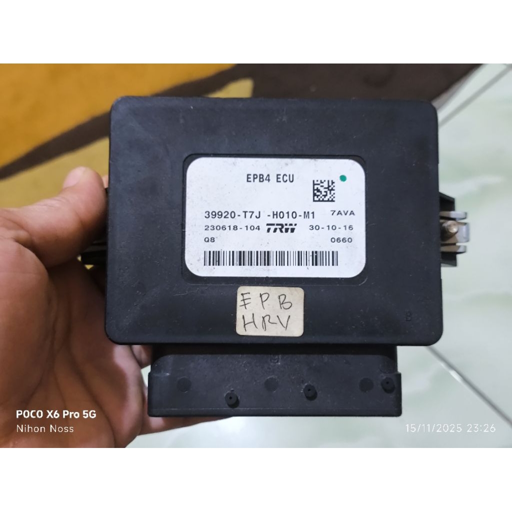 Modul Epb Electronic Parking Brake Sistem Honda HRV