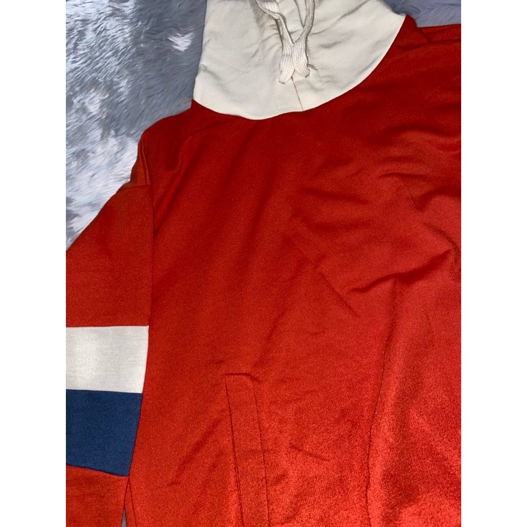 preloved hoodie crop wanita