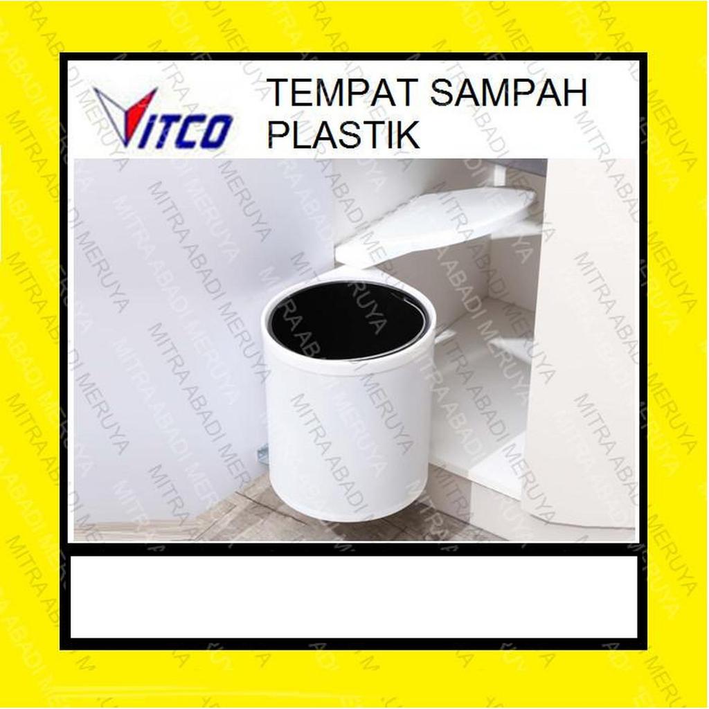 Tempat Sampah Plastik VITCO Waste Bin Tong Cabinet Dapur Pull Out