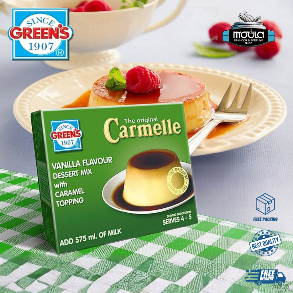 Green's The Original Carmelle 70gr - Puding Caramel 70gr / Dessert Mix Instan
