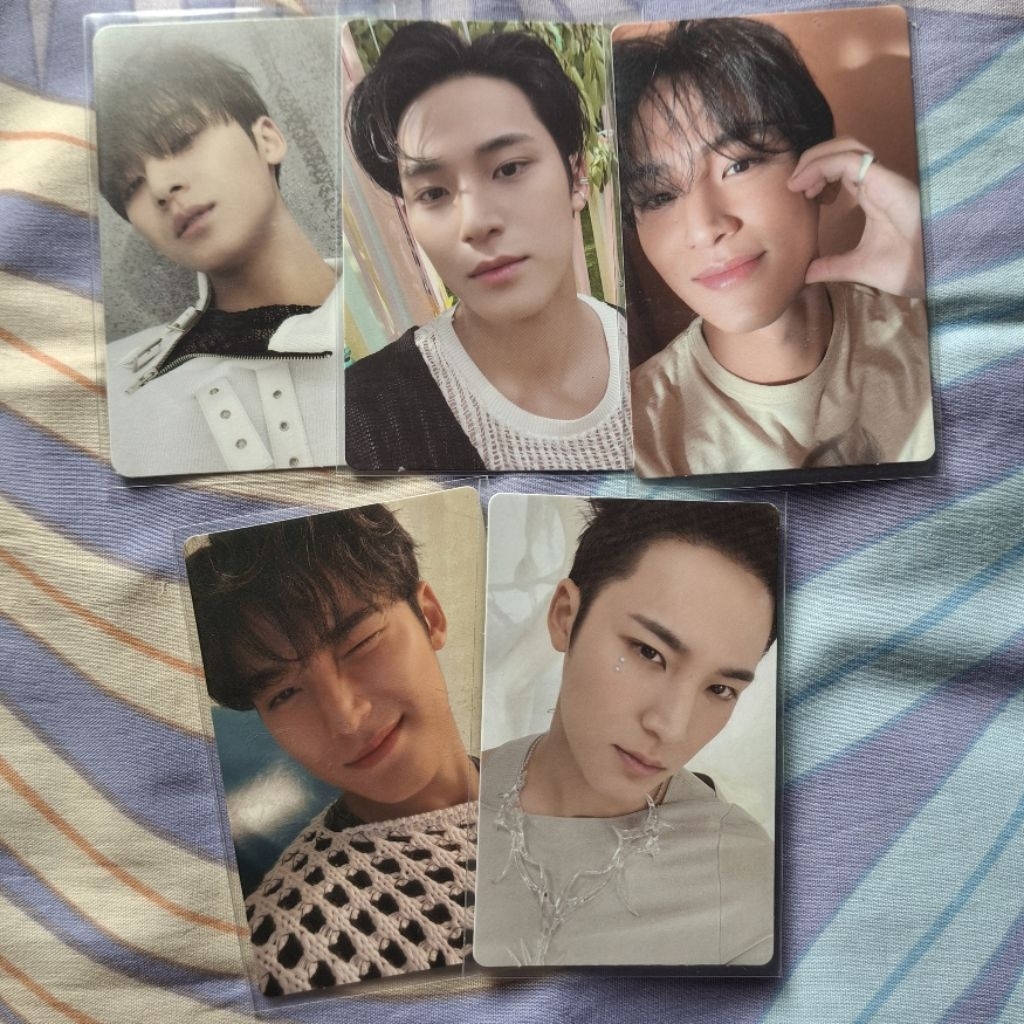 [BACA DESKRIPSI] Photocard Seventeen PC Mingyu Face The Sun Shadow Carat ver Seventeenth Heaven Atta