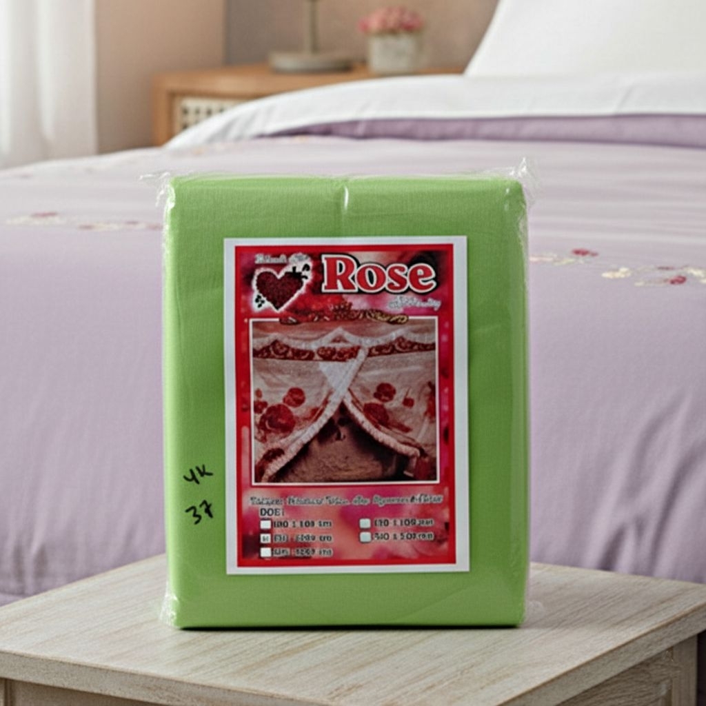 Kelambu tidur bentuk kotak 120x200cm