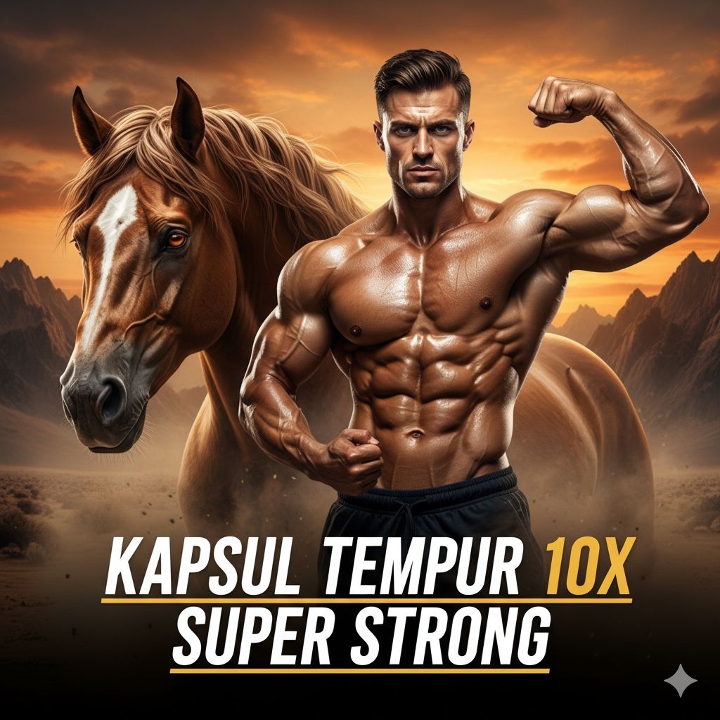 Kapsul Tempur 10x Super Strong isi 4 Kapsul