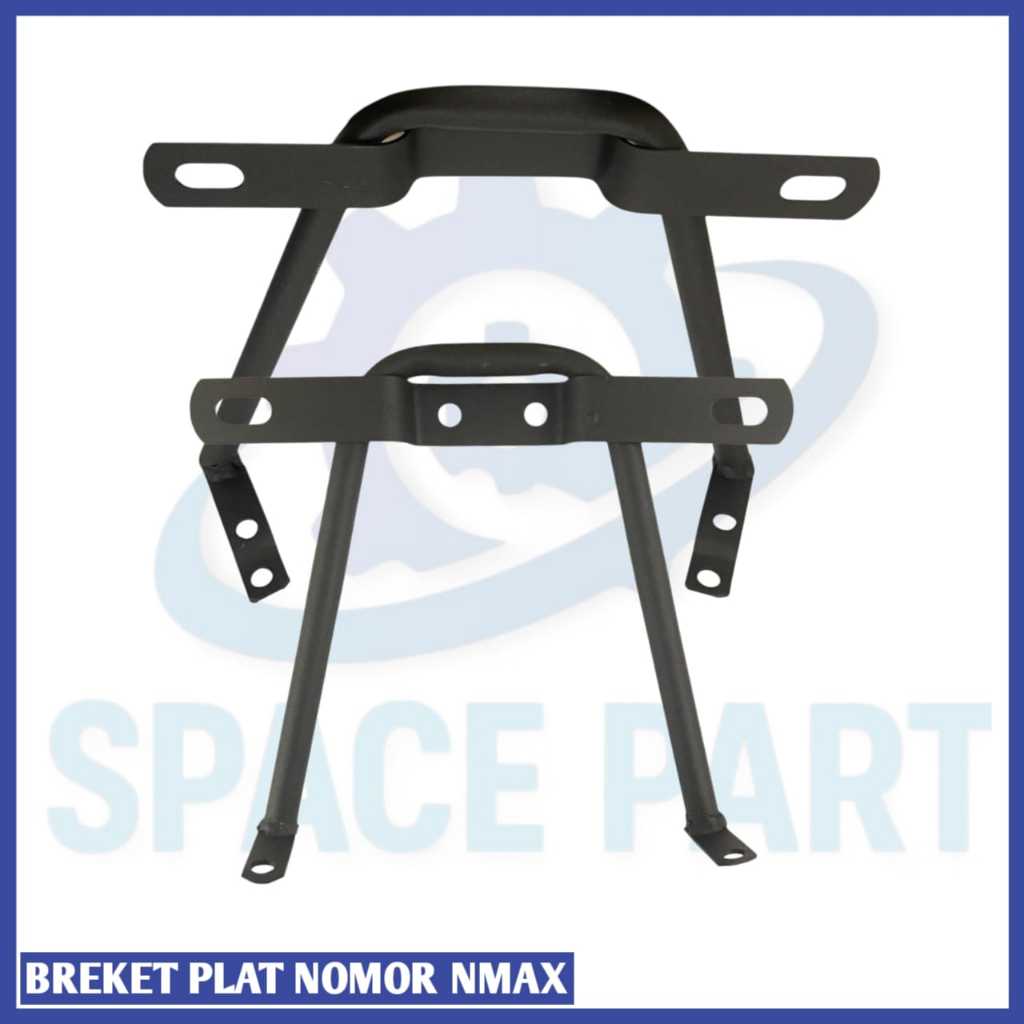 BREKET DUDUKAN PLAT NOMOR DEPAN NMAX OLD NMAX NEW 2015-2022 BRACKET PLAT NOMOR BESI TEBAL BREKET