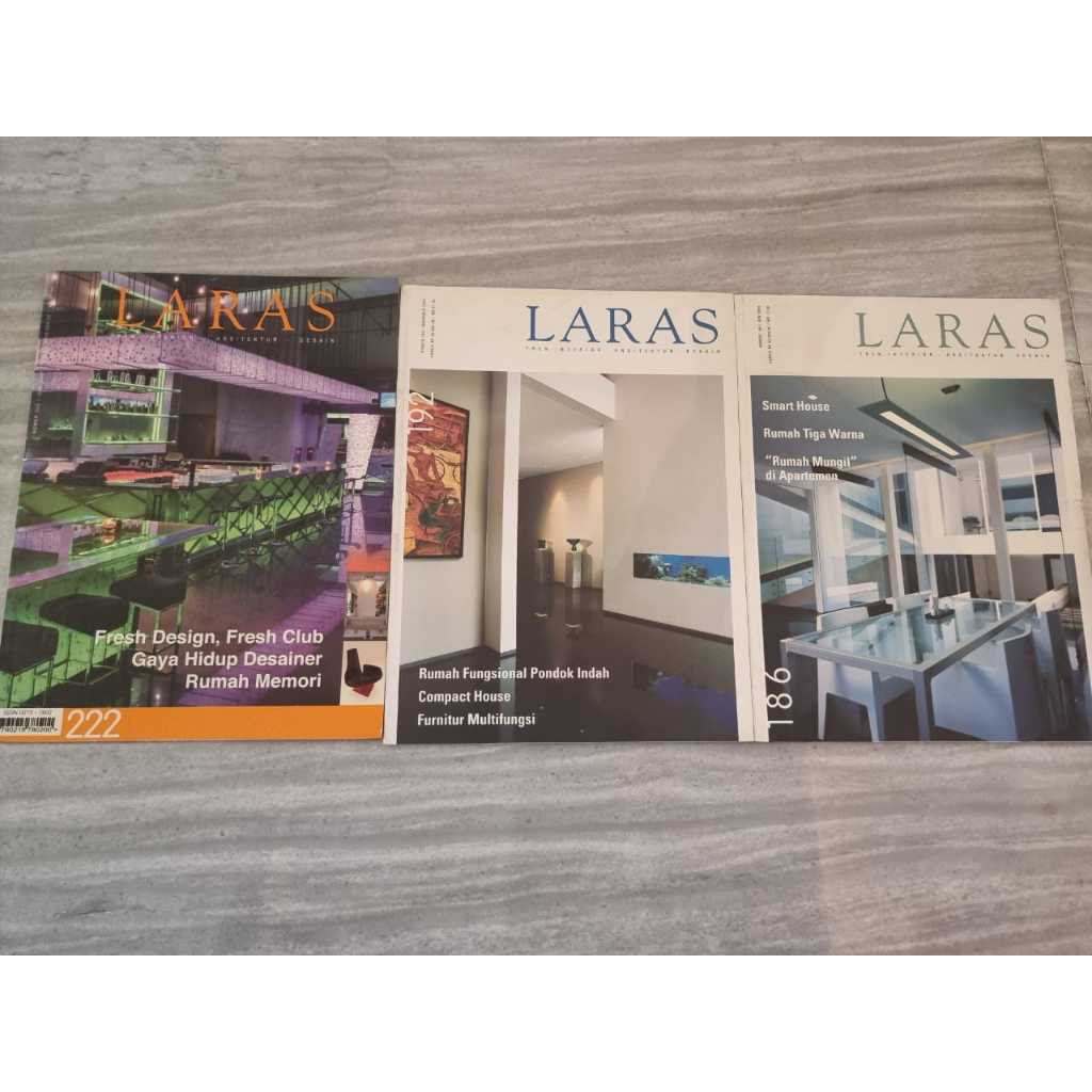majalah laras edisi 222,186, 192