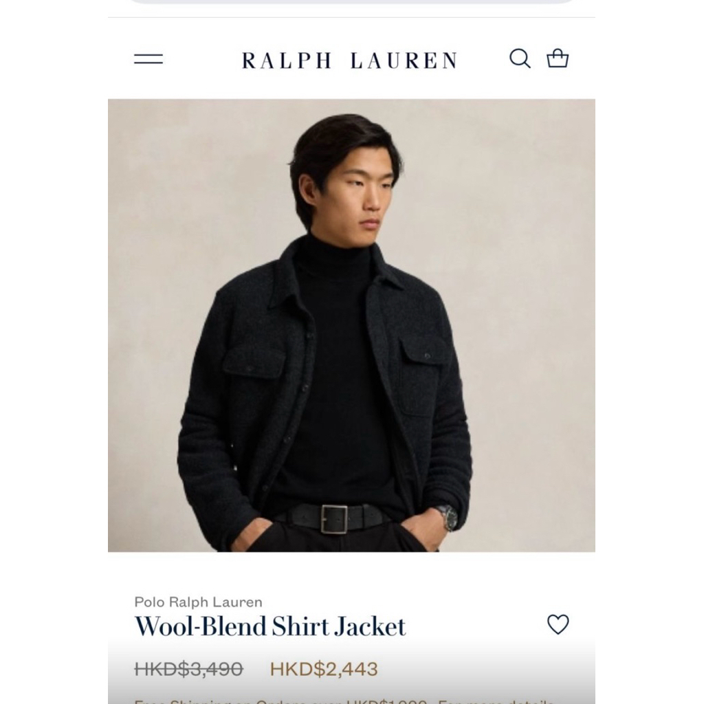 polo rl woll jacket