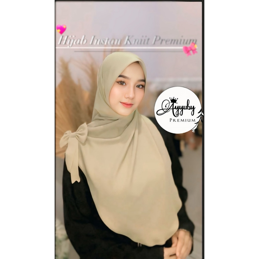Hijab Instan Vita Knit Premium Original Ayyuby