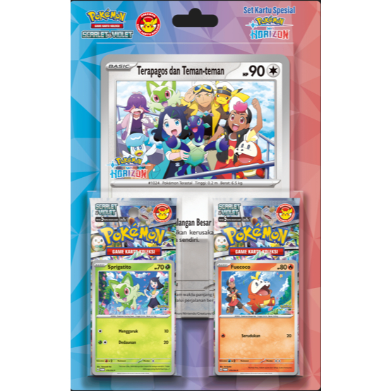 POKEMON TCG INDONESIA PROMO SERI POKEMON HORIZON