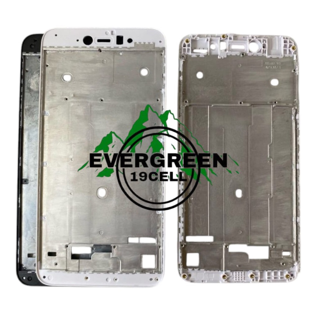 FRAME LCD REDMI NOTE 5 PRIME ( hitam ) ( putih ) DUDUKAN TATAKAN TULANG TENGAH LCD REDMI NOTE 5 PRIM
