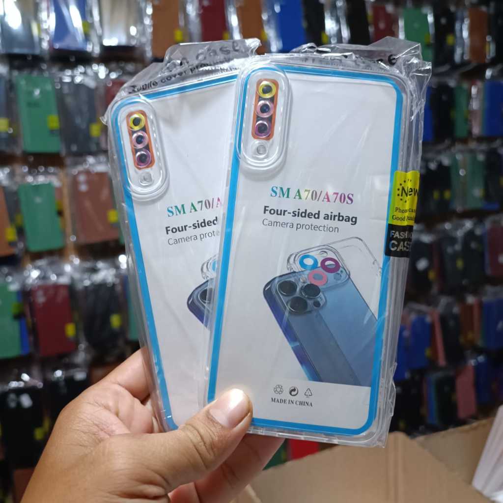 SAMSUNG A70 / A70S CASE AIRBAG RING CAMERA PROTECT