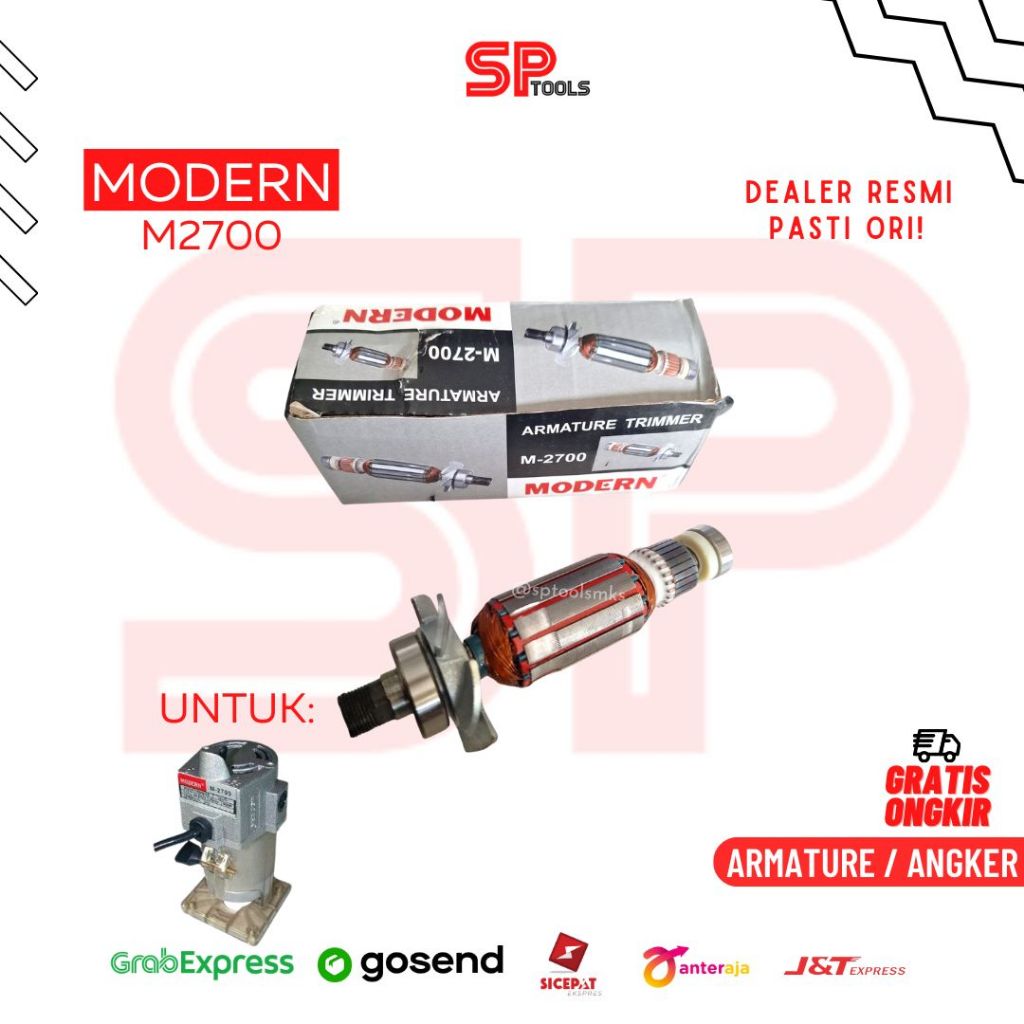 ARMATURE ANGKER ANKER ROUTER PROFIL MODERN M2700 M3701 3820