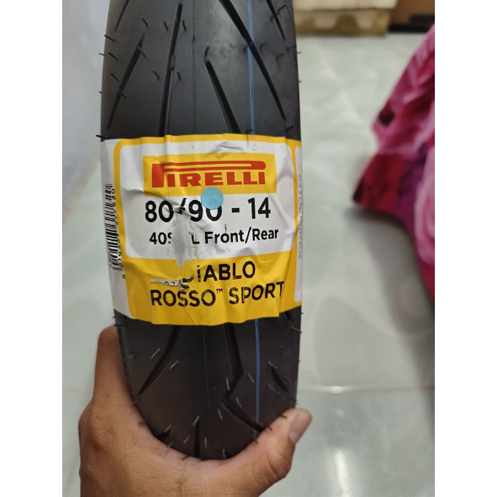 ban motor pirelli diablo rosso 80/90 ring 14